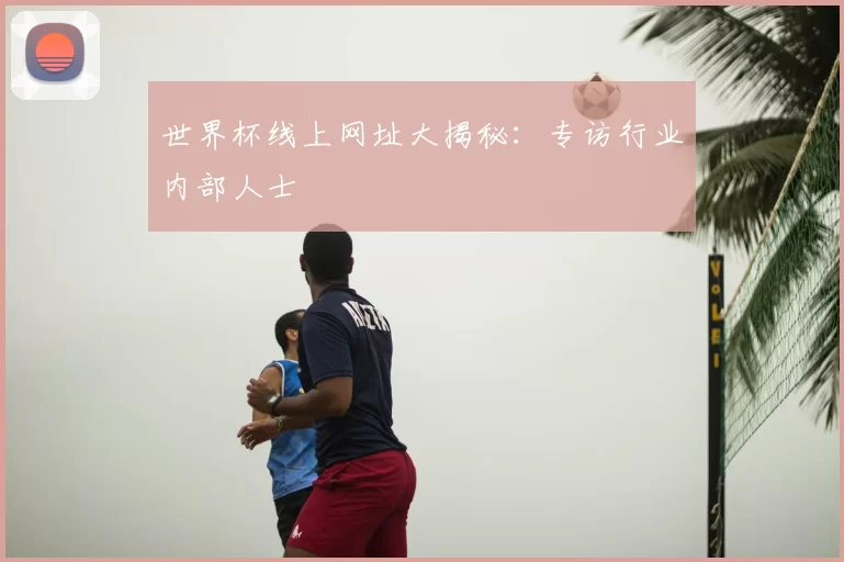 世界杯线上网址大揭秘:专访行业内部人士
