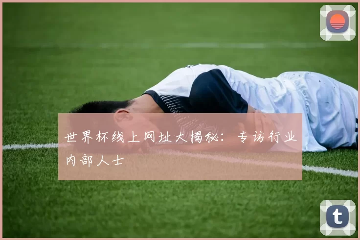 世界杯线上网址大揭秘:专访行业内部人士